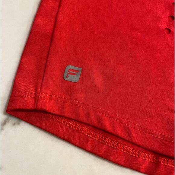 Fabletics Desi Laser Cut Racerback Tank perforated workout top - Picture 2 of 6